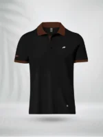 ZAIAX BLACK BASIC POLO – PLSCFB