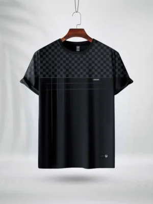 ZAIAX BLACK CHESS PRINT TSHIRT – DBAB