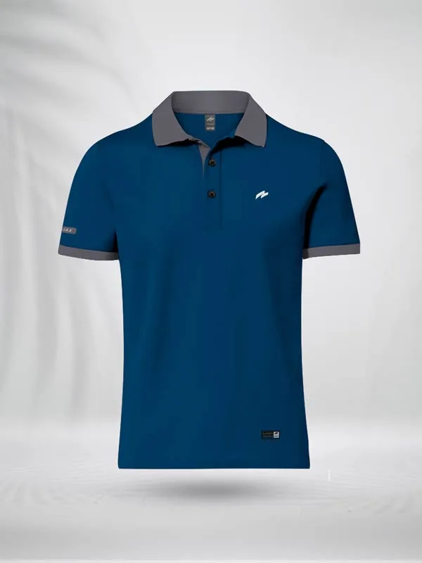 PLSGPB ZAIAX PETROL BLUE BASIC POLO – PLSGPB