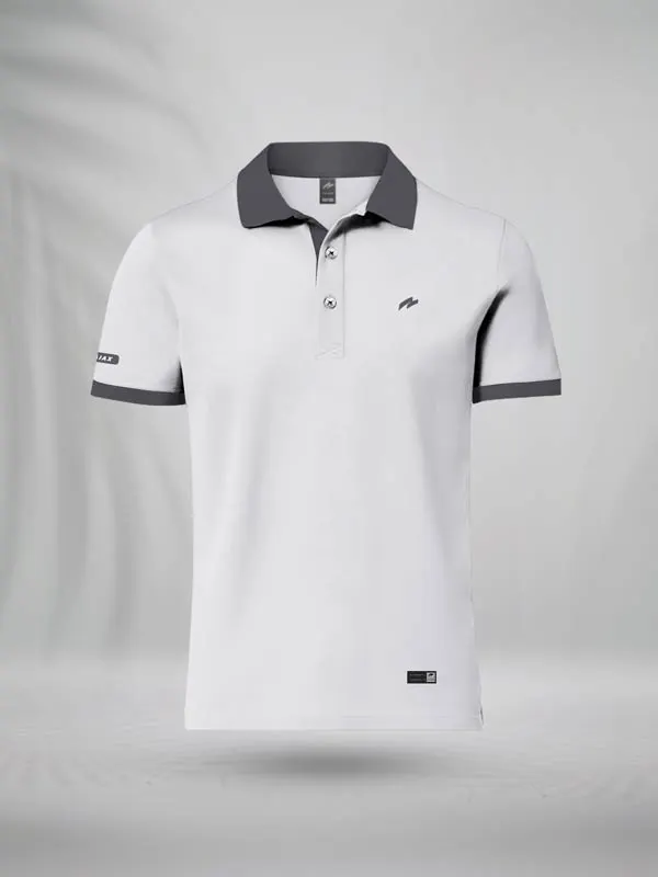 PLSGW ZAIAX WHITE BASIC POLO – PLSGW