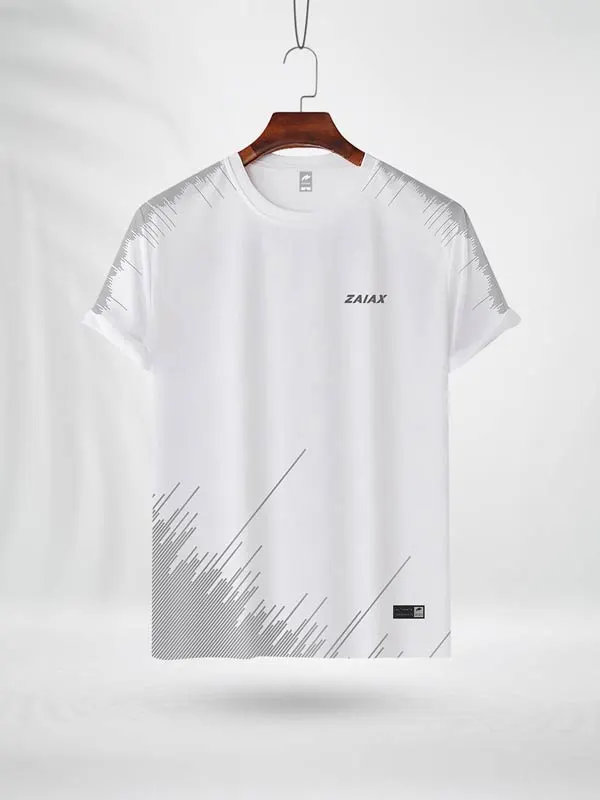 JHIW2 ZAIAX WHITE COLOR PRINT TSHIRT- JHIW2
