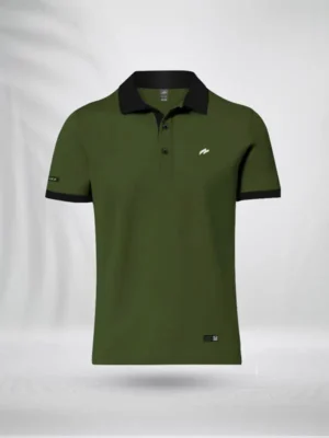 ZAIAX OLIVE BASIC POLO – PLSBOL