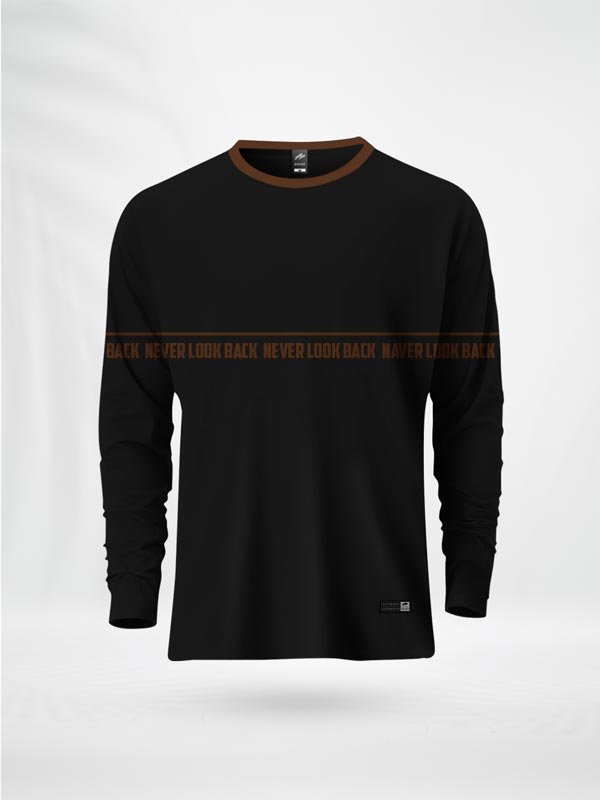 FLNLBB ZAIAX BLACK FULL SLEEVE PRINT TSHIRT – FLNLBB