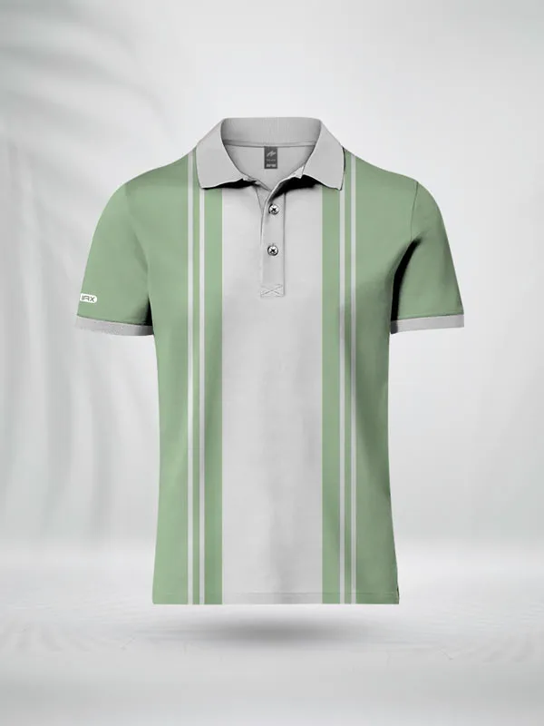 PL4LNLGW ZAIAX LEMON WHITE DESIGN POLO – PL4LNLGW