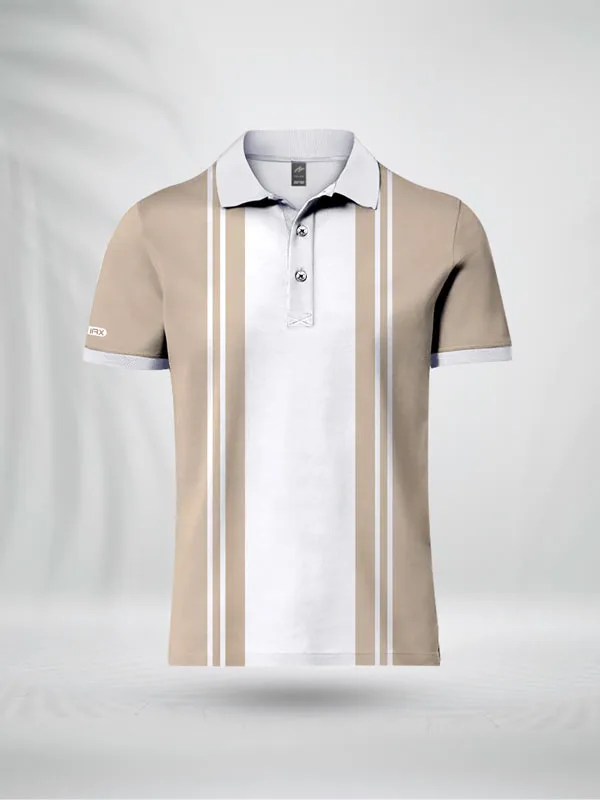 PL4LNCW ZAIAX CREAM WHITE DESIGN POLO – PL4LNCW