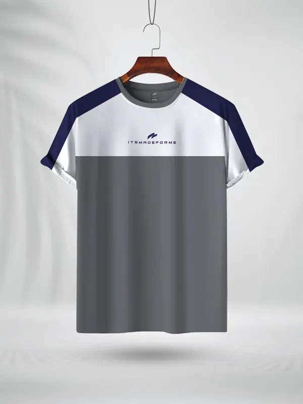 IMMNWG ZAIAX NAVY WHITE GRAY DESIGN TSHIRT – IMMNWG