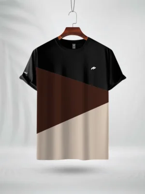 ZAIAX BLACK COFFEE CREAM HALF SLEEVE DESIGN TSHIRT – TVJBCFC